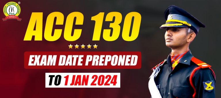 ACC 130 Exam Date Preponed