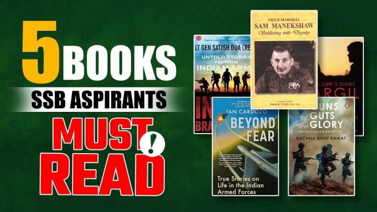 List of Famous Books For SSB Aspirants