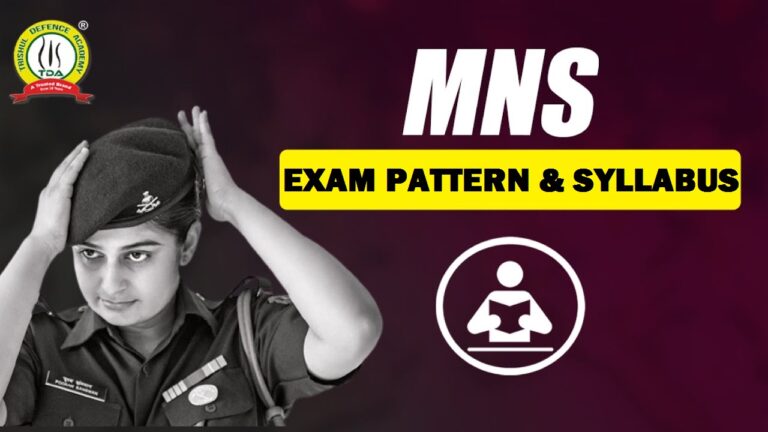 Military Nursing Service (MNS) Exam Pattern & Syllabus