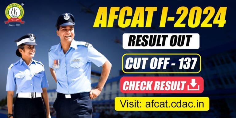 AFCAT 01/2024 Result Out