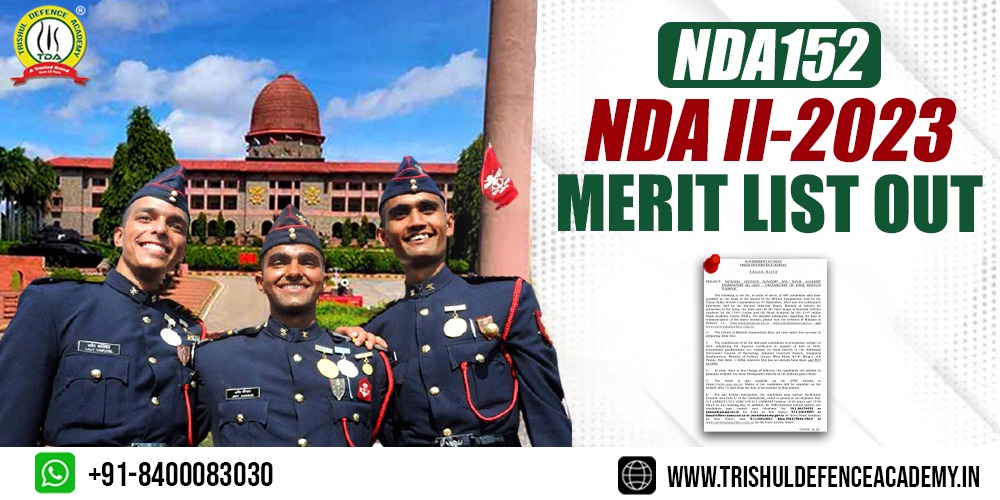 nda 2 2023 merit list