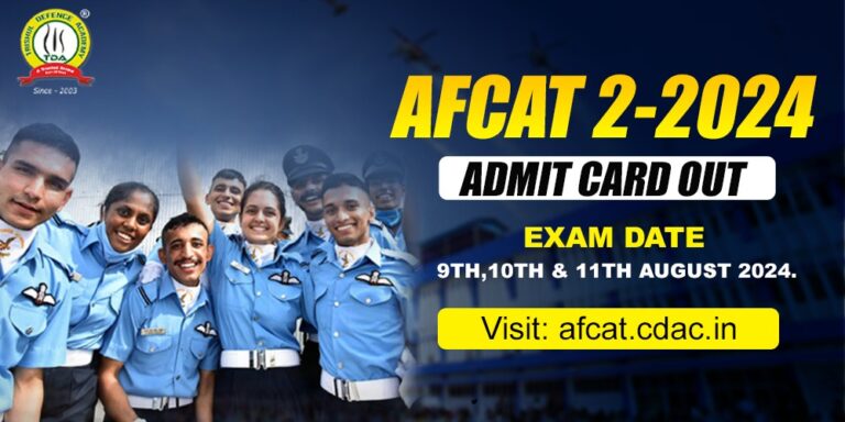 AFCAT 02/2024 Admit Card Out